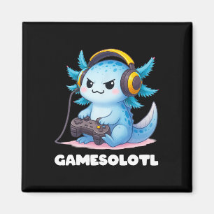 Aimant Anime Gamesolotl Axolotl Garçons 10-12 Gamer Enfan