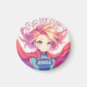 Aimant Anime Girl (Devant)