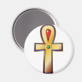 Aimant Ankh - Le symbole de la vie de l'Égypte antique (Recto/Verso)