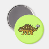 Aimant Ankylosaurus Brown (Recto/Verso)
