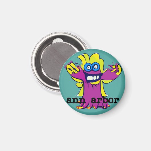 Aimant Ann Arbor (Recto/Verso)