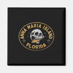 Aimant Anna Maria Island Floride Fl Vintage Surf Avant An
