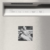 Aimant Anna Pavlova avec son cygne de compagnie Jack, ver (In Situ (Lave-vaisselle))