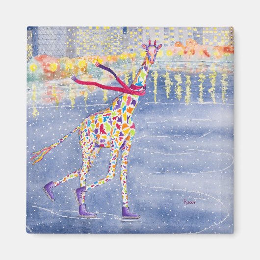 Aimant Annabelle sur l'aimant de glace (Devant)