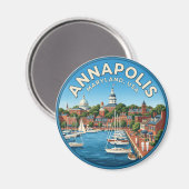 Aimant Annapolis Maryland (Recto/Verso)