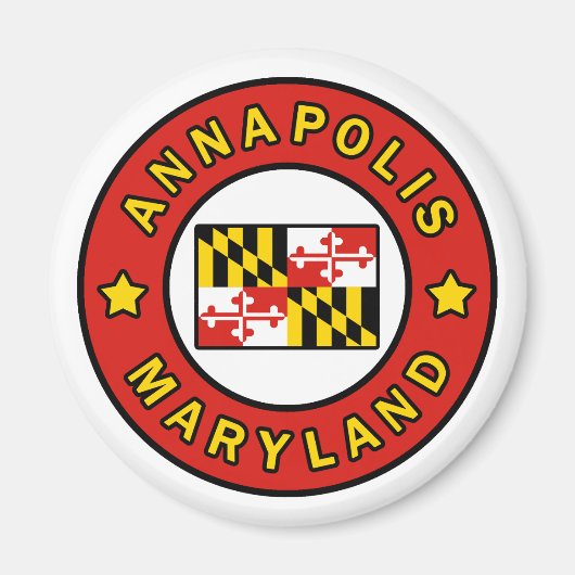 Aimant Annapolis Maryland (Devant)