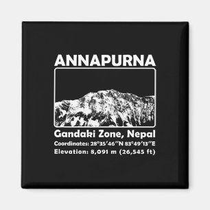 Aimant Annapurna Mif Nepal Randonnée Trekking en montagne
