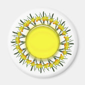 Aimant - Anneau de jonquille (Devant)