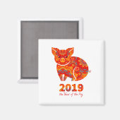 Aimant Année 2019 du PIG (Recto/Verso)