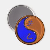 Aimant Année de la houx (Recto/Verso)