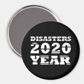 Aimant Année des catastrophes de 2020 (Recto/Verso)
