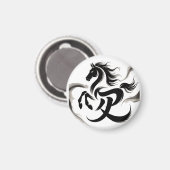 Aimant Année du cheval 2026 (Recto/Verso)