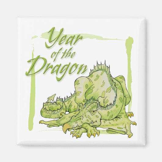 Aimant Année du dragon (Devant)