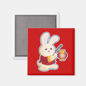 Aimant Année du lapin (Recto/Verso)