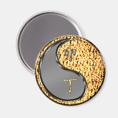 Aimant Année du lapin de feu (Recto/Verso)