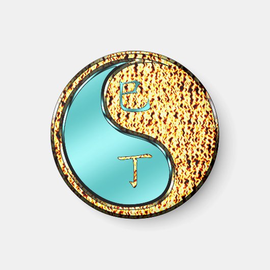 Aimant Année du serpent à feu (Devant)