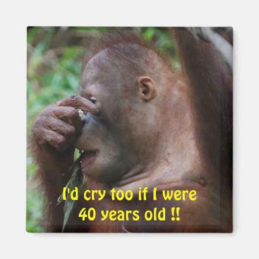 Aimant Anniversaire (Devant)