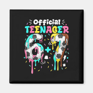 Aimant Anniversaire 13 ans Adolescent officiel Six Sept 6