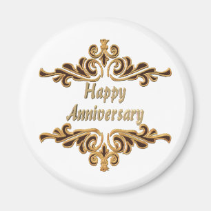 Aimant anniversaire 2t