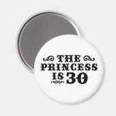 Aimant Anniversaire 30 ans (Recto/Verso)