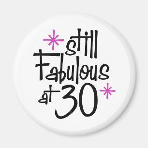 Aimant Anniversaire 30 ans