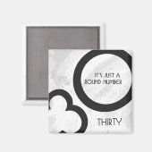 Aimant Anniversaire 30 ans (Recto/Verso)