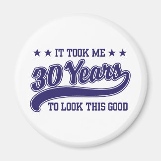 Aimant Anniversaire 30 ans