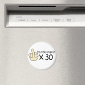 Aimant Anniversaire 30 ans (In Situ (Lave-vaisselle))