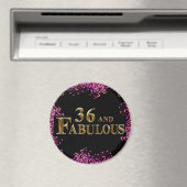 Aimant Anniversaire 36 ans (In Situ (Lave-vaisselle))