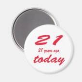 Aimant anniversaire 49 (Recto/Verso)
