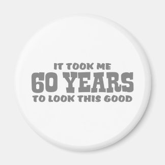 Aimant Anniversaire 60 ans