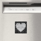 Aimant Anniversaire Argent et Diamants (In Situ (Lave-vaisselle))