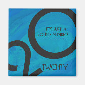 Aimant Anniversaire de la Décennie bleue (Devant)