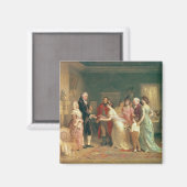 Aimant Anniversaire de Washington, 1798 (Recto/Verso)