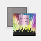 Aimant Anniversaire Enregistrer la date de l'aimant (Recto/Verso)