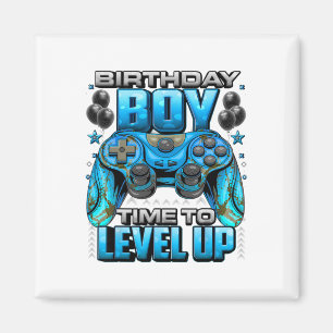 Aimant Anniversaire Garçon Temps De Monter La Chemise Vid