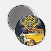 Aimant Annonce automobile vintage Salmson (Recto/Verso)