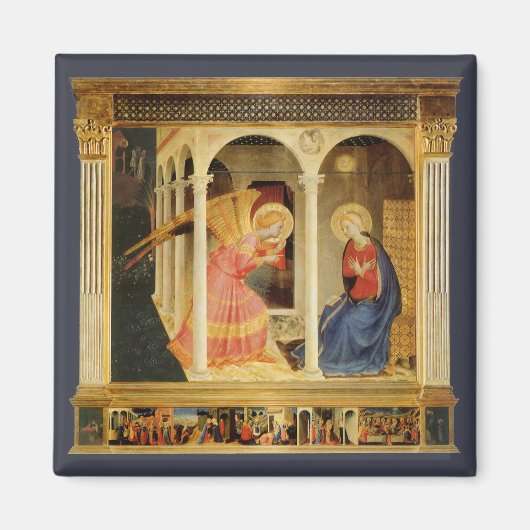 Aimant Annonce de Fra Angelico, Art Renaissance (Devant)