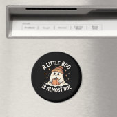 Aimant Annonce de grossesse Halloween mignonne (In Situ (Lave-vaisselle))