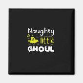 Aimant Annonce de grossesse Halloween mignonne (Devant)