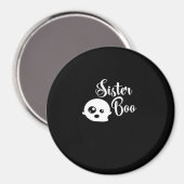 Aimant Annonce de grossesse Halloween mignonne (Recto/Verso)