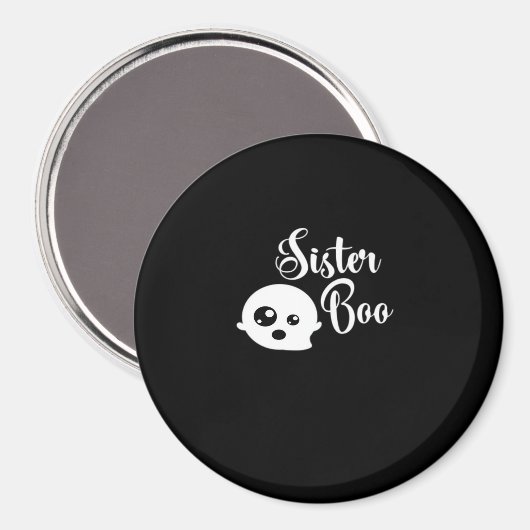 Aimant Annonce de grossesse Halloween mignonne (Recto/Verso)