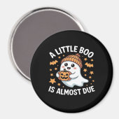 Aimant Annonce de grossesse Halloween mignonne (Recto/Verso)