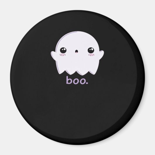 Aimant Annonce de grossesse Halloween mignonne (Devant)