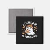 Aimant Annonce de grossesse Halloween mignonne (Recto/Verso)