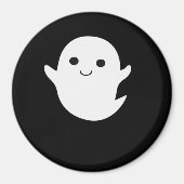 Aimant Annonce de grossesse Halloween mignonne (Devant)