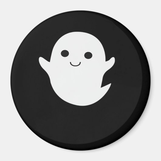 Aimant Annonce de grossesse Halloween mignonne (Devant)