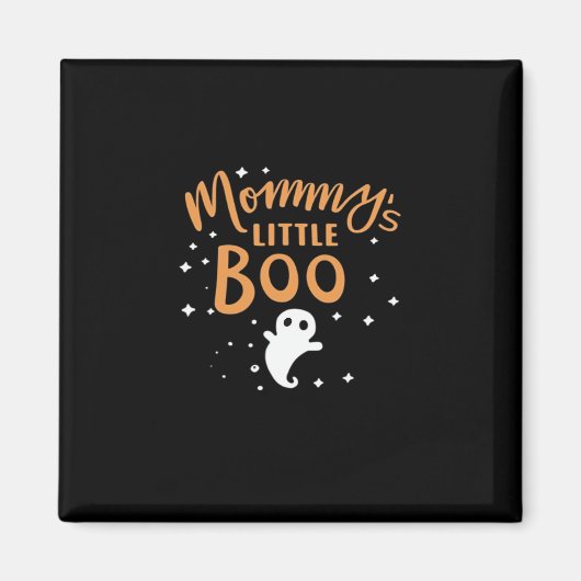 Aimant Annonce de grossesse Halloween mignonne (Devant)