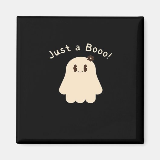 Aimant Annonce de grossesse Halloween mignonne (Devant)