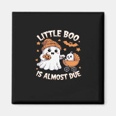 Aimant Annonce de grossesse Halloween mignonne (Devant)